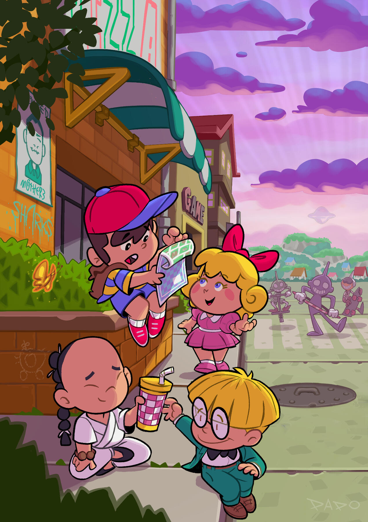 Earthbound, Mother2 for Magazine Cover Earthbound, Mother2 for Magazine Cover