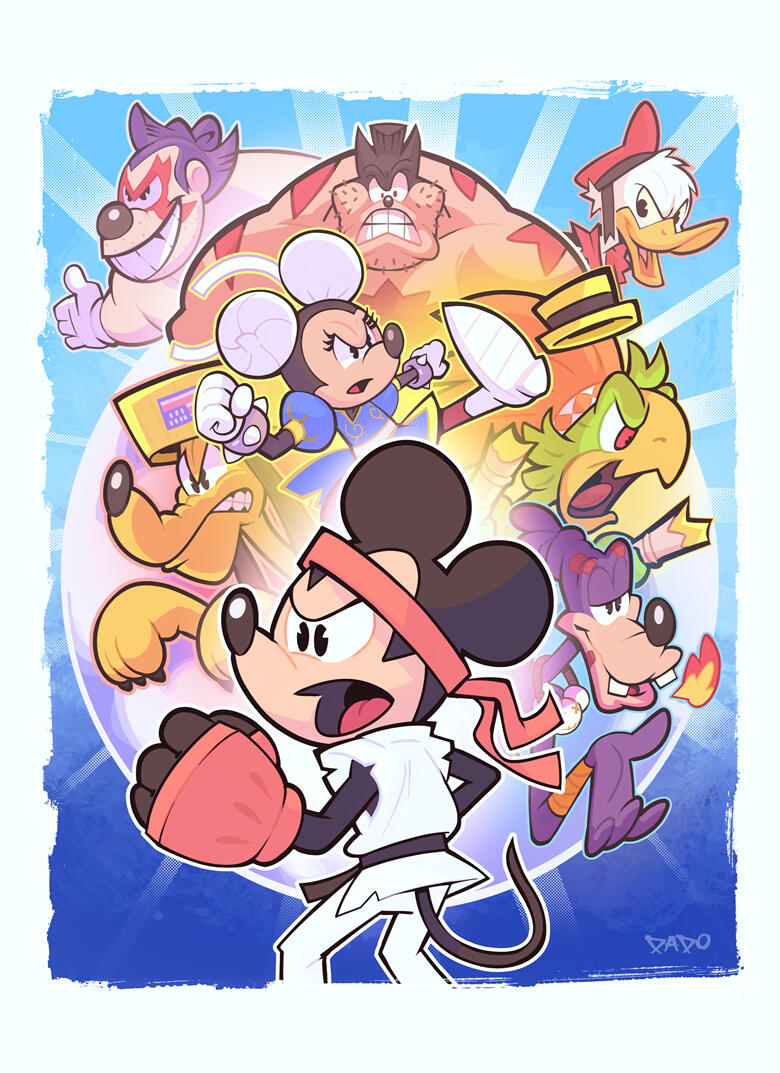 Disney vs. StreetFighter2 Disney vs. StreetFighter2