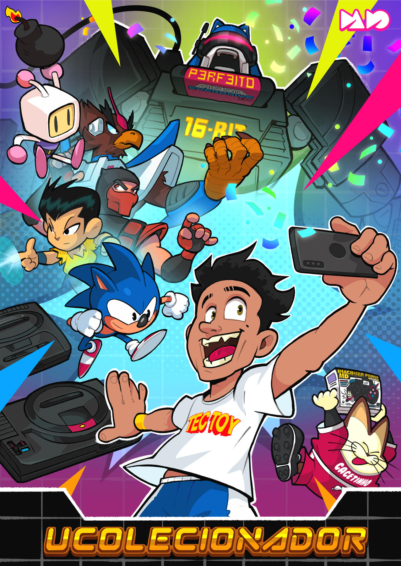 FanArt Ucolecionador (Brazilian Retrogame Youtuber) FanArt Ucolecionador (Brazilian Retrogame Youtuber)