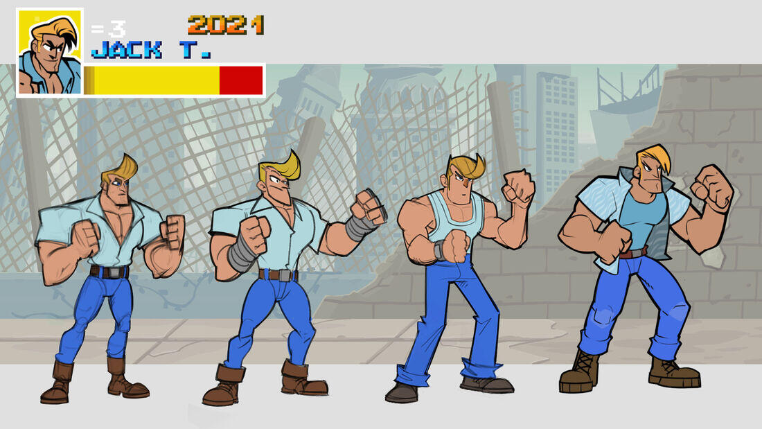 Cadillacs and Dinosaurs Arcade game