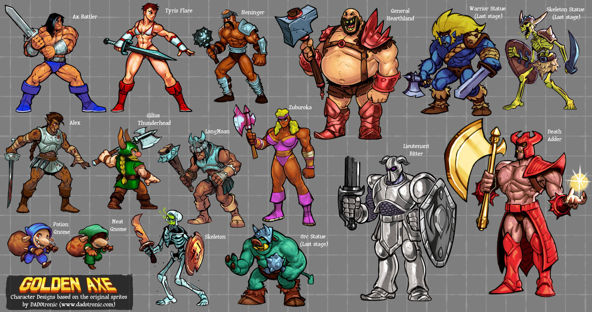 Golden Axe Redesign Golden Axe Redesign